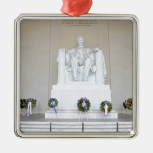 Lincoln Memorial. Metalen Ornament