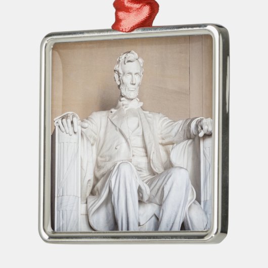 Lincoln Memorial Metalen Ornament (Links)