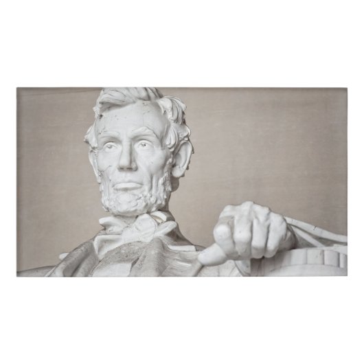 Lincoln Memorial Naambadge (Voorkant)