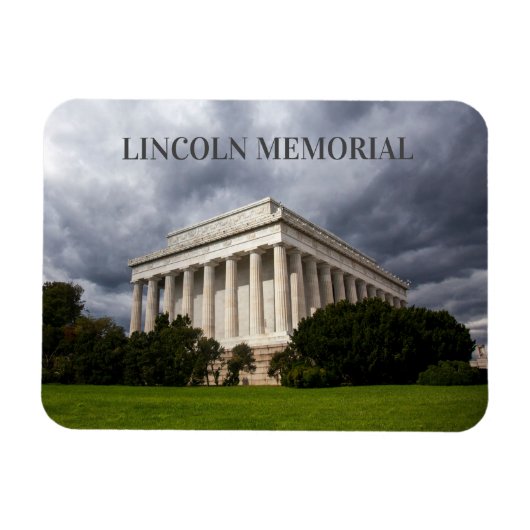 Lincoln Memorial, National Mall and Memorial Magneet (Horizontaal)