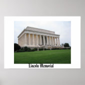 Lincoln Memorial Poster (Voorkant)