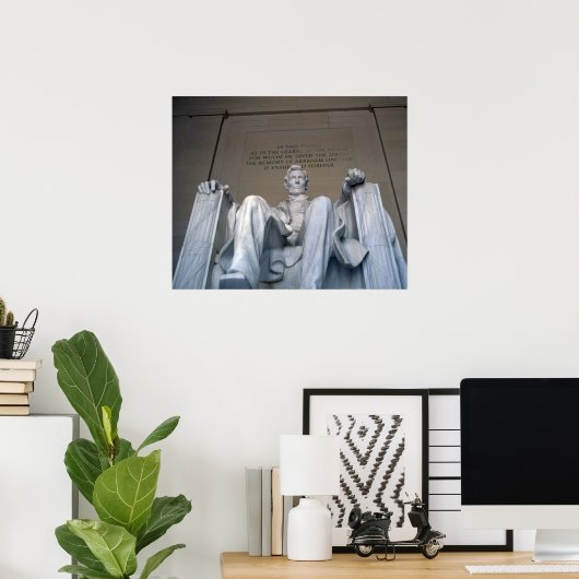 Lincoln Memorial Poster (Thuiskantoor)
