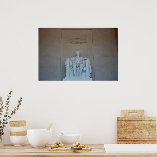 Lincoln Memorial Poster (Keuken)