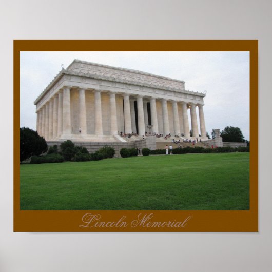 Lincoln Memorial Poster (Voorkant)