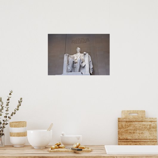 Lincoln Memorial Print (Keuken)