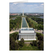 Lincoln Memorial Reflecting Pool Verjaardag (Voorkant)
