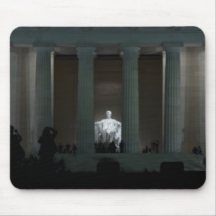 Lincoln Memorial 's nachts Muismat