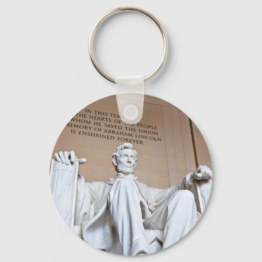 Lincoln Memorial Sleutelhanger (Voorkant)