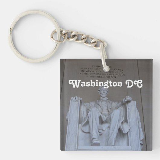 Lincoln Memorial Sleutelhanger (voorkant)