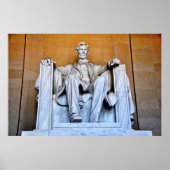 Lincoln Memorial Statue, Washington D.C. Poster (Voorkant)