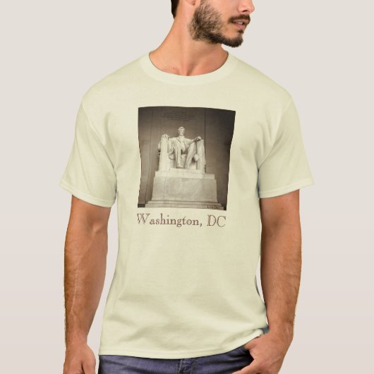 Lincoln Memorial T-shirt voor volwassenen (Voorkant)