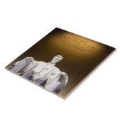 LINCOLN MEMORIAL TEGELTJE (Zijkant)