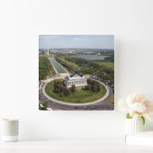 Lincoln Memorial Vierkante Klok (Huis)