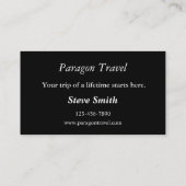 Lincoln Memorial Visitekaartje (Achterkant)