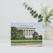 Lincoln Memorial Washington D.C. Briefkaart (Staand voorkant)