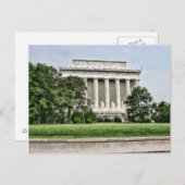 Lincoln Memorial Washington D.C. Briefkaart (Voorkant / Achterkant)
