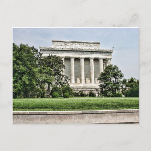 Lincoln Memorial Washington D.C. Briefkaart (Voorkant)