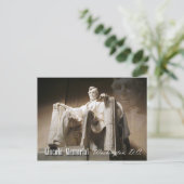 Lincoln Memorial, Washington, D.C. Briefkaart (Staand voorkant)