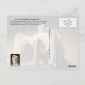 Lincoln Memorial, Washington, D.C. Briefkaart (Achterkant)