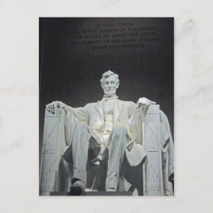 Lincoln Memorial Washington DC 001 Briefkaart