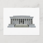 Lincoln Memorial: Washington DC Briefkaart (Voorkant)