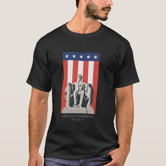 Lincoln Memorial Washington DC T-shirt (Voorkant)