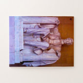 Lincoln Memorial Washington Jigzaag Puzzle Legpuzzel (Horizontaal)