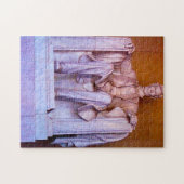 Lincoln Memorial Washington. Legpuzzel (Horizontaal)