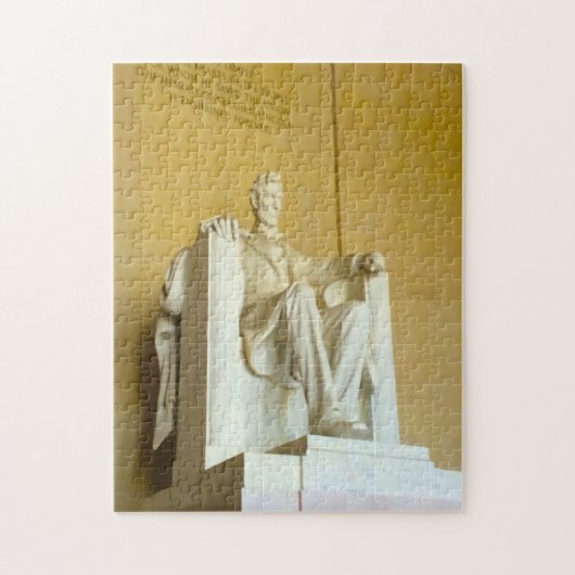 Lincoln Memorial Washington Legpuzzel (Verticaal)