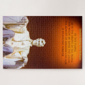 Lincoln Memorial Washington. Legpuzzel (Horizontaal)