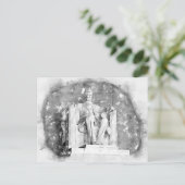 Lincoln Memorial waterverf Briefkaart (Staand voorkant)