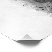 Lincoln Memorial waterverf en potloodtekening Foto Afdruk (Hoek)