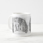 Lincoln Memorial waterverf Koffiemok (Voorkant links)