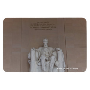 Lincoln Monument Magneet