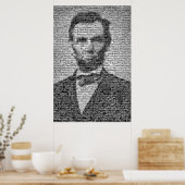 Lincoln Mosaic Poster (Keuken)
