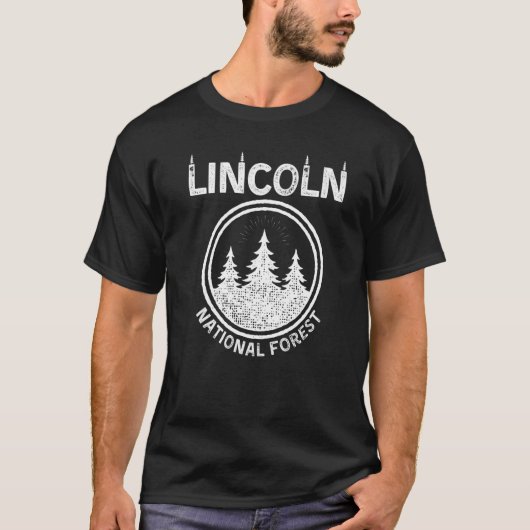 Lincoln National Forest New Mexico T-shirt (Voorkant)