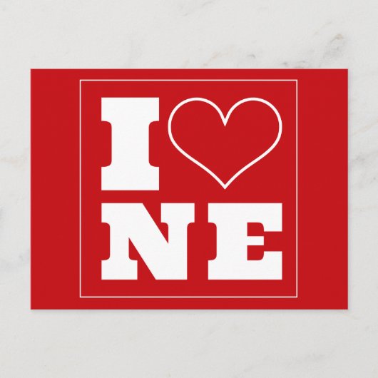 Lincoln (NE) Tailgate Invitation Briefkaart (Voorkant)