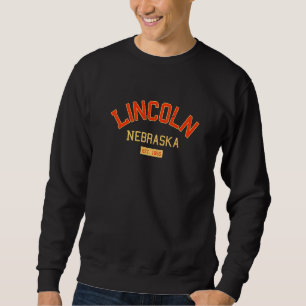 Lincoln Nebraska 1856  Ne Retro Lincolniet Trui