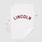 Lincoln, Nebraska  Arch Golfhanddoek (Insitu)