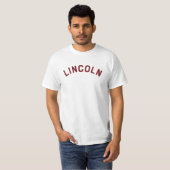 Lincoln, Nebraska  Arch T-shirt (Voorkant volledig)