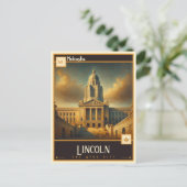 Lincoln, Nebraska |  Briefkaart (Staand voorkant)
