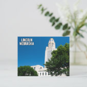 Lincoln Nebraska-Briefkaart Briefkaart (Staand voorkant)