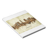 Lincoln Nebraska Cityscape Notitieblok (Schuin)