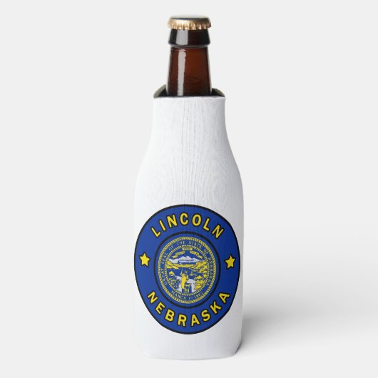 Lincoln Nebraska Flesjeskoeler (Fles Voorkant)