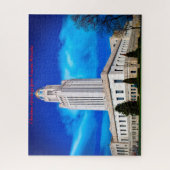 Lincoln Nebraska.Kerstgroeten Legpuzzel (Verticaal)