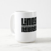 Lincoln - Nebraska Koffiemok (Voorkant links)