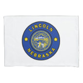 Lincoln Nebraska Kussensloop (Voorkant)