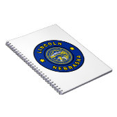 Lincoln Nebraska Notitieboek (Rechterzijde)