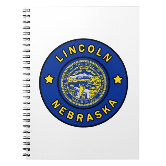 Lincoln Nebraska Notitieboek (Voorkant)