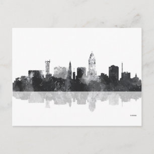 LINCOLN, NEBRASKA SKYLINE BRIEFKAART